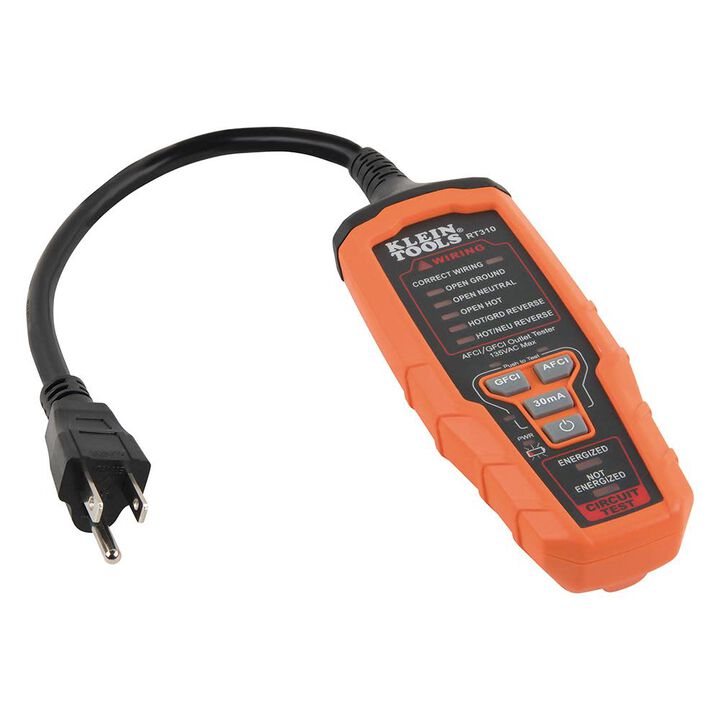 Klein Tools AFCI /GFCI Outlet Tester, large image number 3
