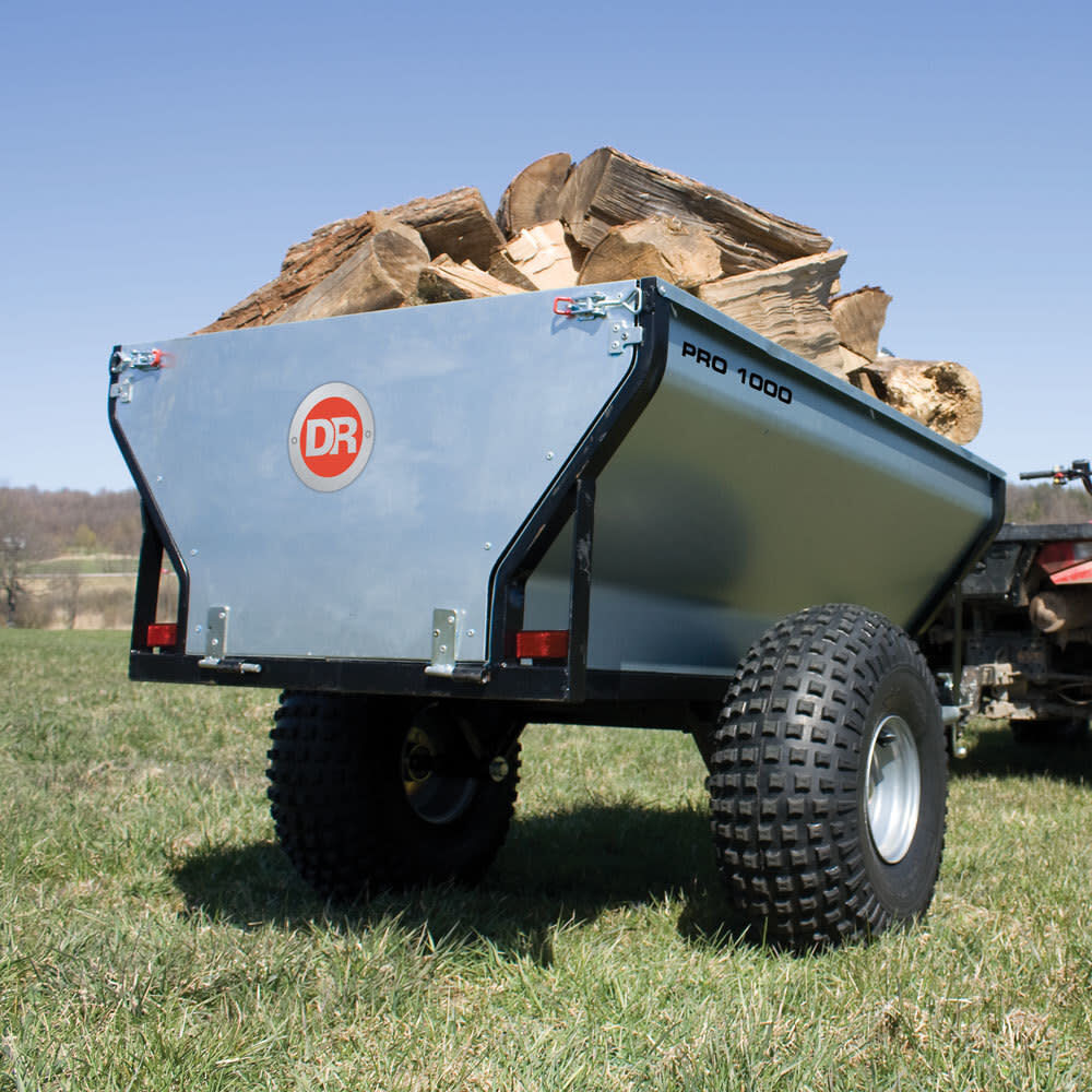 DR Power Equipment PRO 1000 16 1/2 Cu Ft Capacity Hauling Versa Trailer, large image number 6