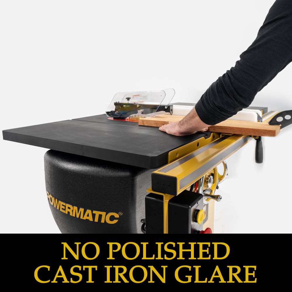 Powermatic PM2000T Table Saw 5HP 3PH 460V 50RIP WB ARMORGLIDE, large image number 4