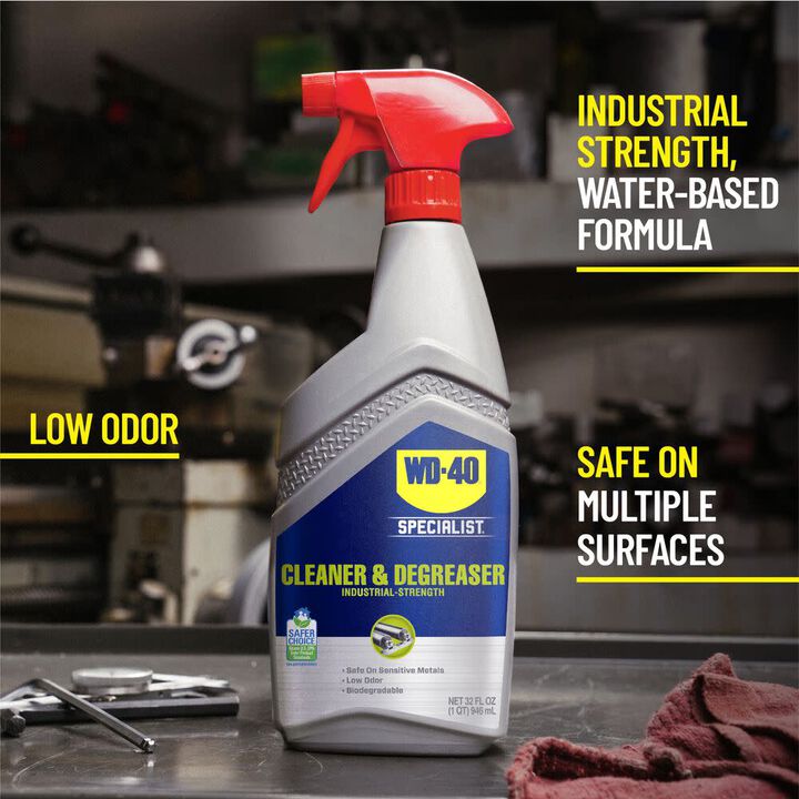 WD40 Specialist Cleaner and Degreaser 32 oz [Non-Aerosol Trigger], large image number 3