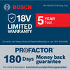 Bosch 18V 1-1/4 Inch Reciprocating Saw (Bare Tool), small image number 6