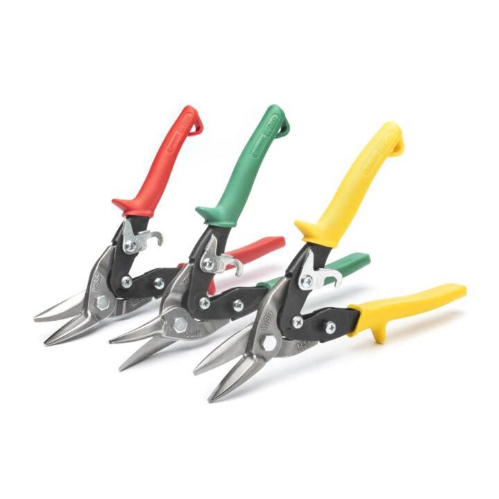 Crescent Wiss 3 Piece Compound Action Aviation Snip Set