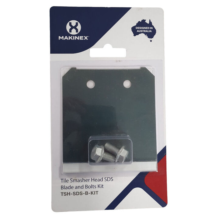Makinex Tile Smasher Head SDS Blade and Bolts Kit