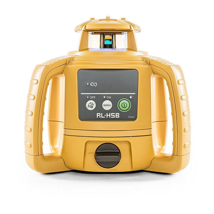 Topcon RL-H5B Laser Kit with Tripod & 13' Fiberglass in Tenths
