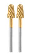 Dremel 1/4Inch (6.4mm) High Performance Rotary Carving Bit, 2 Pieces, small image number 1
