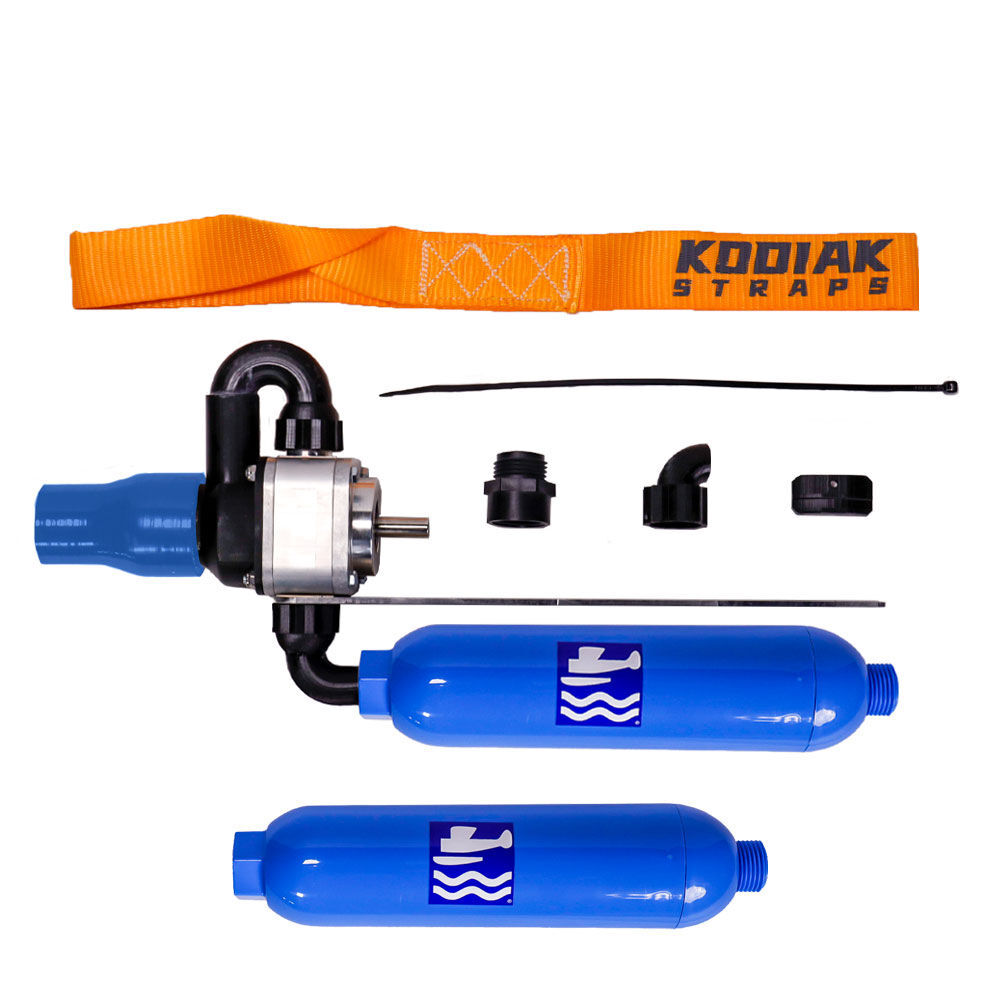 Turbo Seaplane Float Pump with Milwaukee M18 Compact Drill 2 Battery and 2 Invasive Species Filter Kit, large image number 11