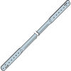 Simpson Strong-Tie 20 Gauge 27 In. Zinc Galvanized G90 Tension Bridging, small image number 3