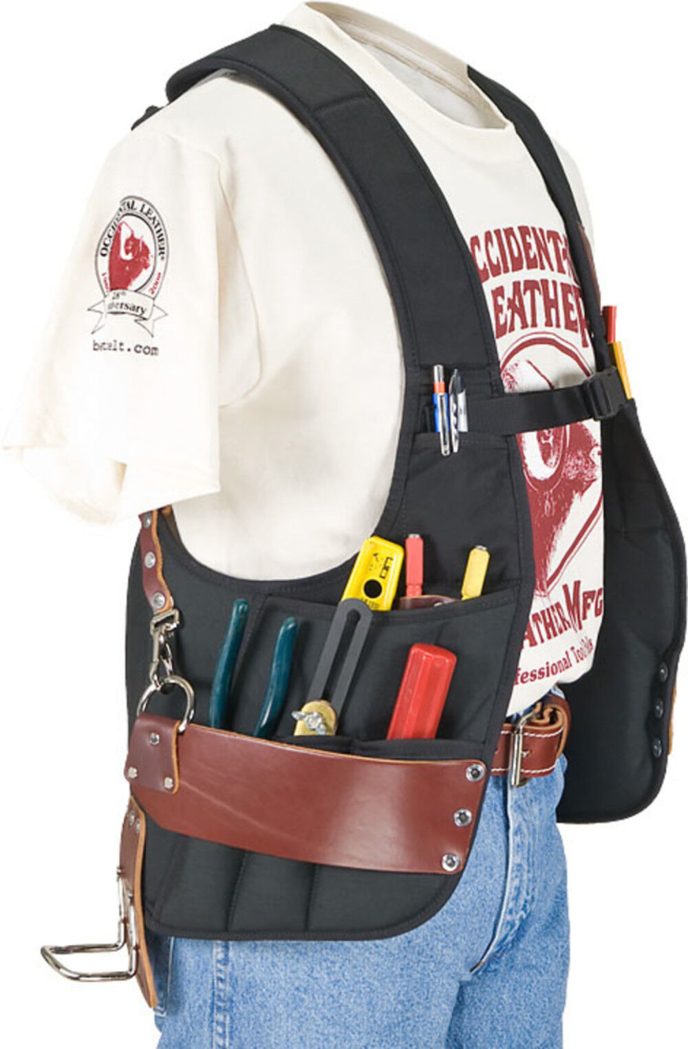Occidental Leather 2500 Stronghold SuspendaVest - OSFM, large image number 3