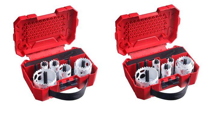 Milwaukee HOLE DOZER with Carbide Teeth Electrician & Plumber Hole Saw Bundle 22pc