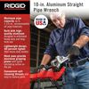 Ridgid 10 Inch and 18 Inch Aluminum Pipe Wrench Bundle, small image number 4