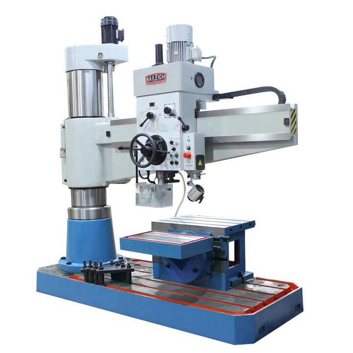 Baileigh RD-1600H-VS 5.25 HP Hydraulic Variable Speed Radial Drill Press