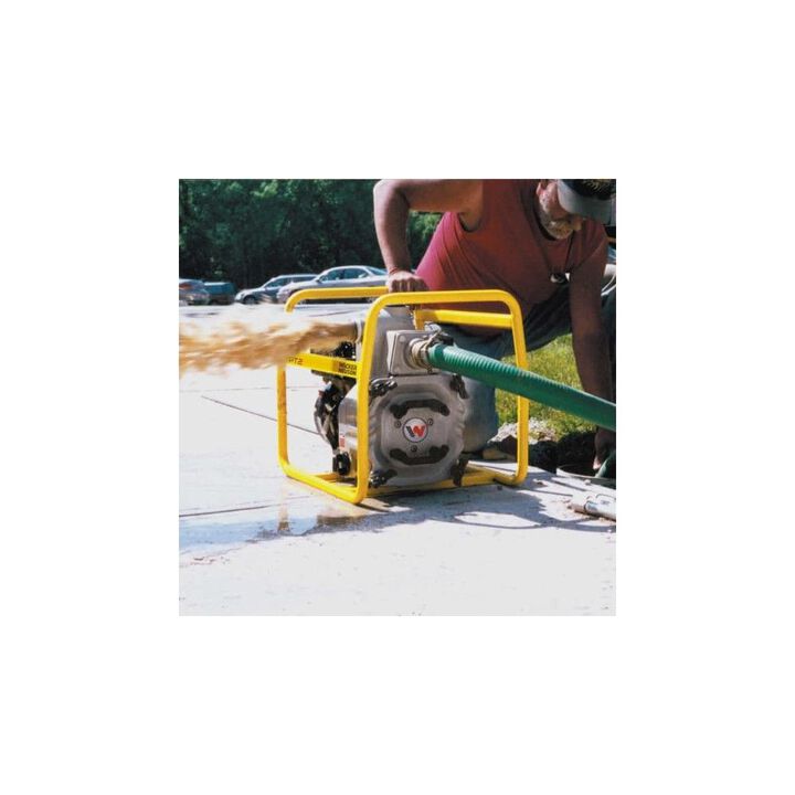 Wacker Neuson 165.1 Gpm Honda Gasoline-Powered Self-Priming Trash Pump, large image number 7