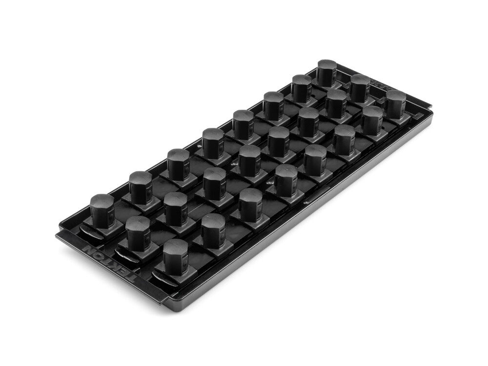 Tekton 3/4 Inch Drive 3-Rail Socket Organizer Set, Black (24-Tool), large image number 1