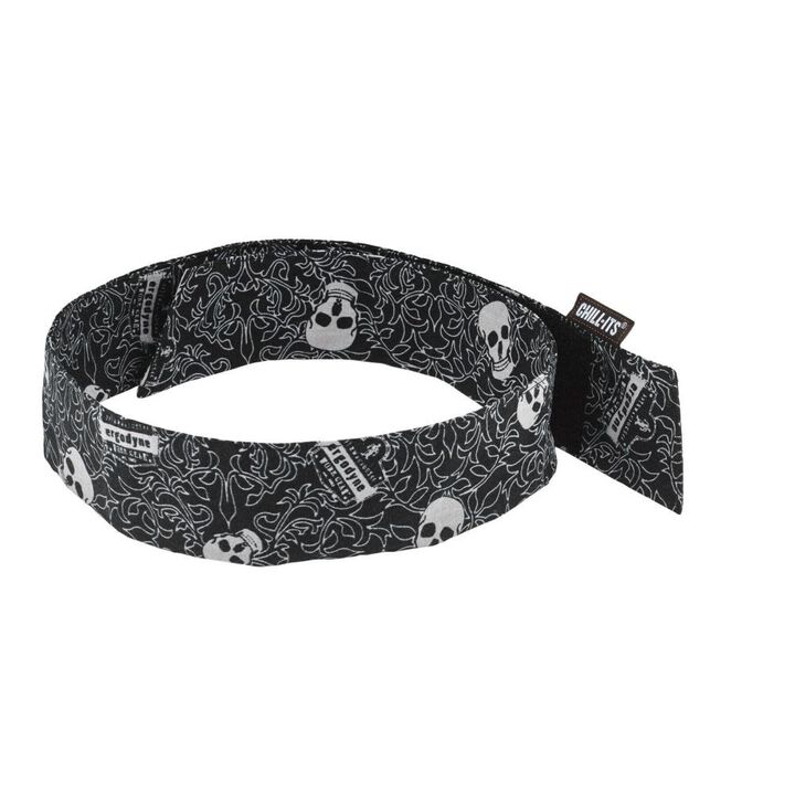 Ergodyne Chill Its 6705 Skulls Evaporative Cooling Bandana, large image number 0