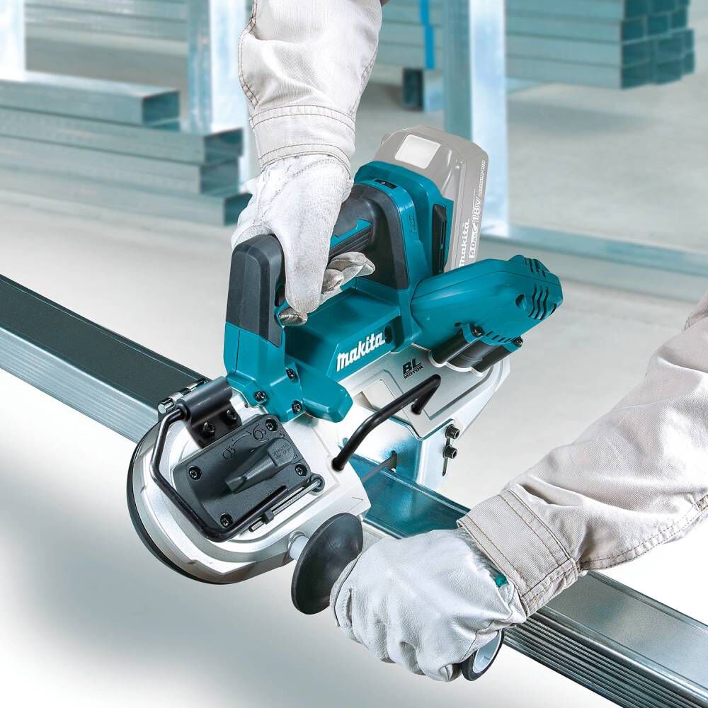 Makita 18V LXT Compact Li-Ion Cordless Bandsaw Brushless (Bare Tool), large image number 5