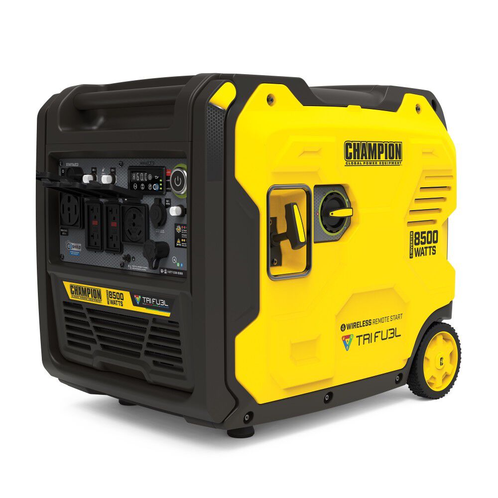 Champion Power Equipment 8500-Watt Wireless Remote Start Tri Fuel 49 State RV Ready Portable Inverter Generator with StartLINK, large image number 3