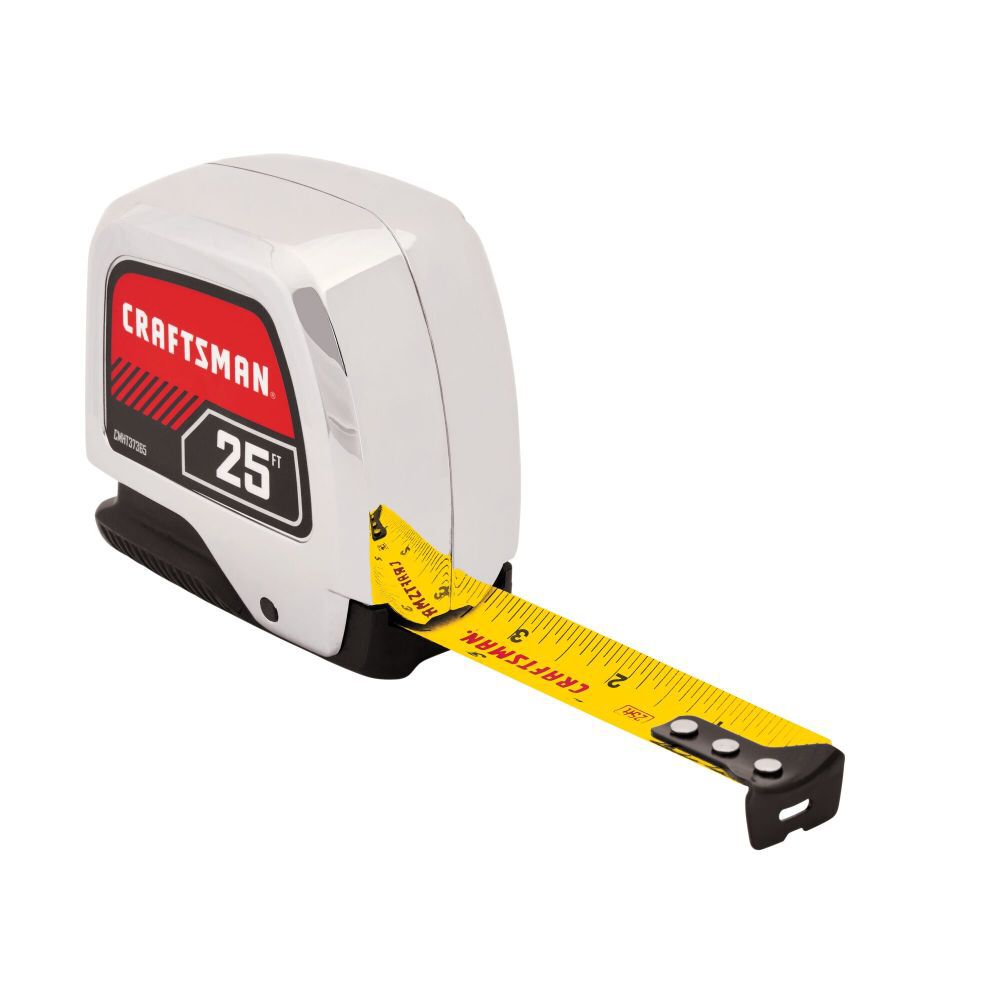 CRAFTSMAN 25 Ft. Chromelock Tape Measure, large image number 3