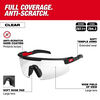 Milwaukee Wrap Around Safety Glasses Clear Anti-Scratch Lenses, small image number 2