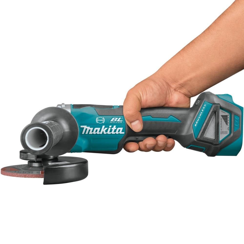 Makita 18V LXT 4 1/2 / 5in Paddle Switch Cut-Off/Angle Grinder (Bare Tool), large image number 10