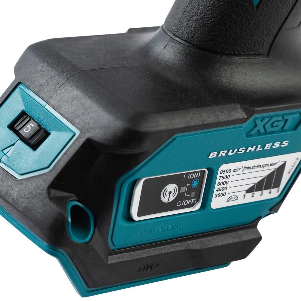 Makita 40V max XGT 5in Angle Grinder Kit with Electric Brake, large image number 6