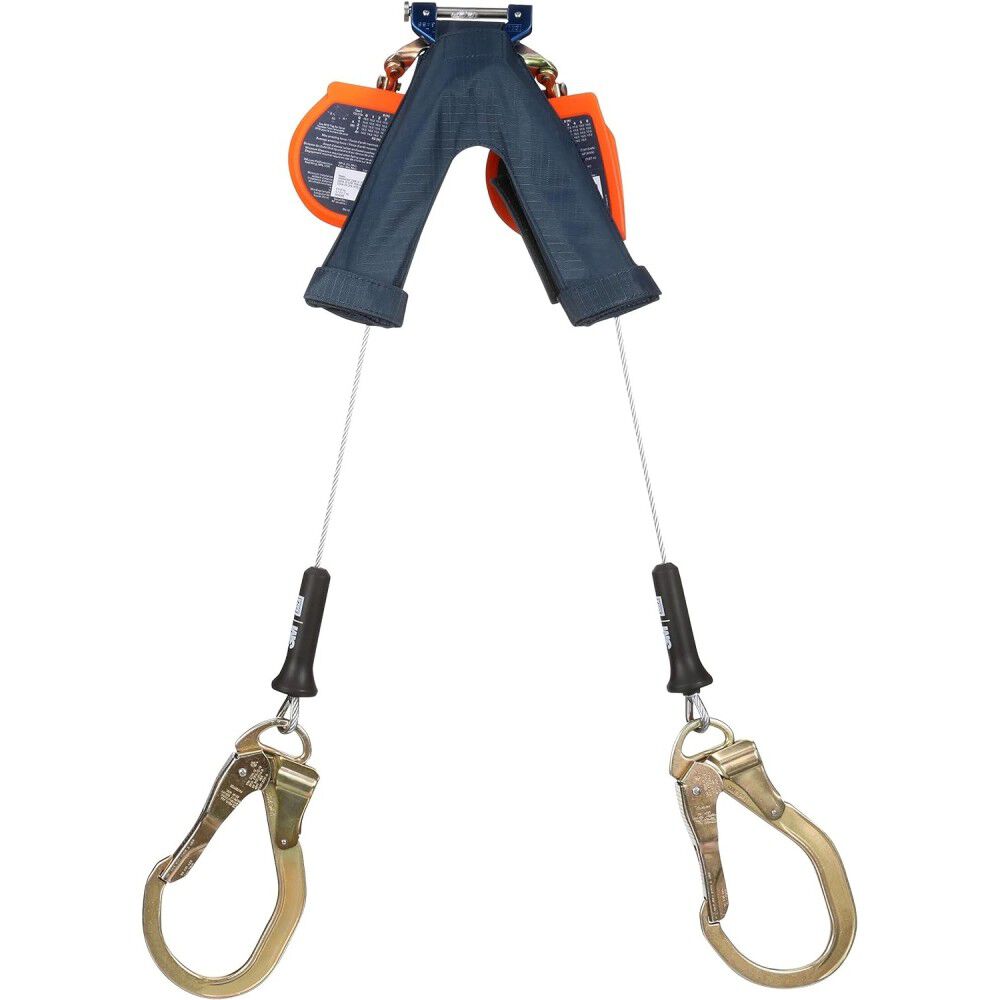 DBI Sala 8 Ft. Twin-Leg Self-Retracting Lifeline with Zinc Hook, large image number 2