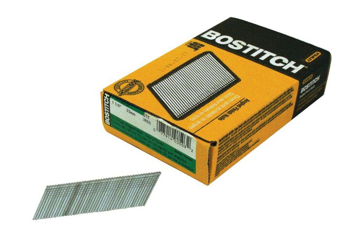 Bostitch 1-1/4 In. Box of 3600 15-Ga. Finish Nail Pack