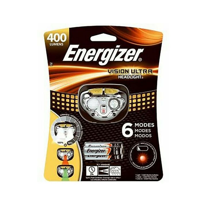Energizer Headlamp 80M Beam 400 Lumens Vision Heavy Duty LED, large image number 1