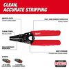 Milwaukee 10-24 AWG Compact Comfort Grip Wire Stripper & Cutter, small image number 2