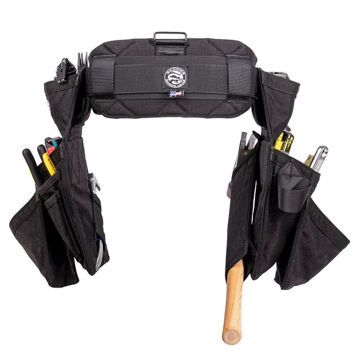 Badger Tool Belts Standard Carpenter Belt, Black, 2X-Large