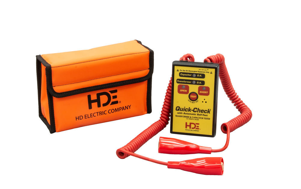 Greenlee Quick-Check Transformer and Capacitor Tester, Auto Self-Test, Magnet, large image number 1