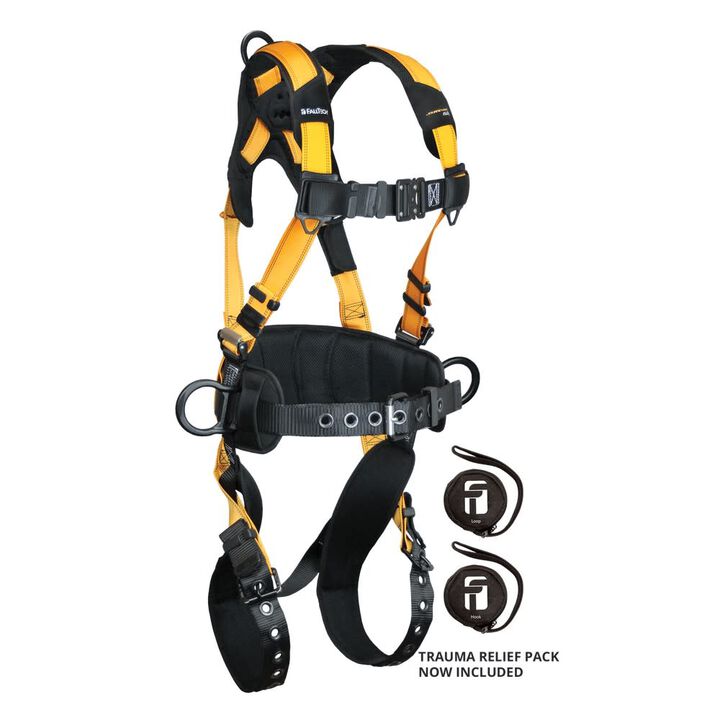 Falltech Journeyman Flex Aluminum 3D Belted Harness Small