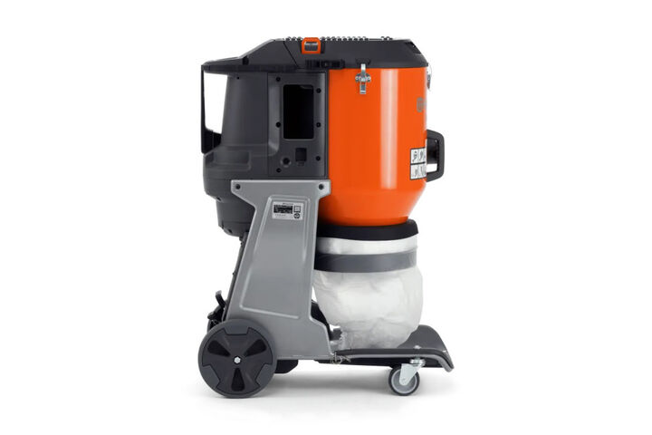 Husqvarna Construction DE120H HEPA Battery Powered Dust Extractor, 241 CFM, 3 HP, large image number 3