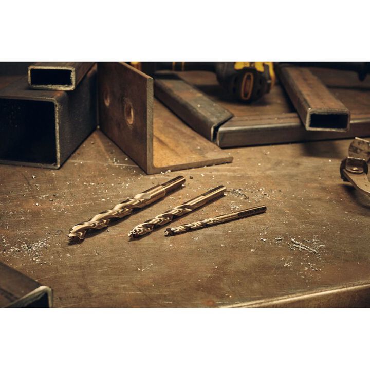 DEWALT 3/8 Inch Elite Series Cobalt Alloy Steel Pilot Point Drill Bit, large image number 3