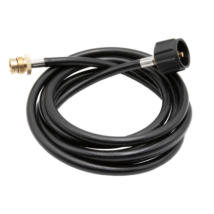 Clam Outdoors 12 Ft. Length Extension Propane Hose for Large Propane Tanks