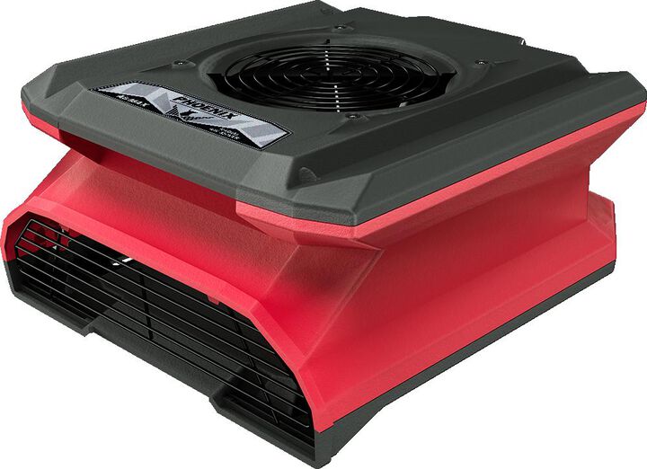 Phoenix Restoration Equipment AirMAX Radial Air Mover - Red, large image number 2