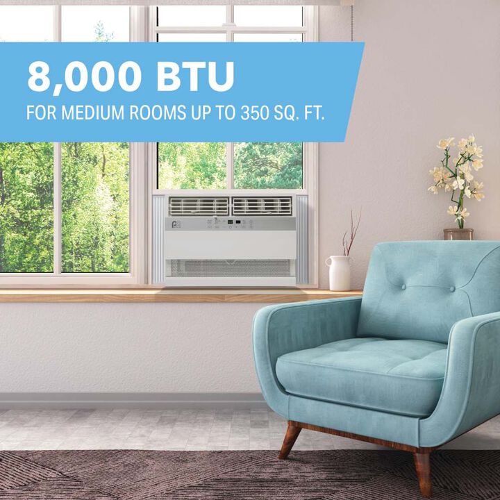 Perfect Aire 115V 8000 BTU 115V Cool/Heat Air Conditioner with Heat & Remote, large image number 1