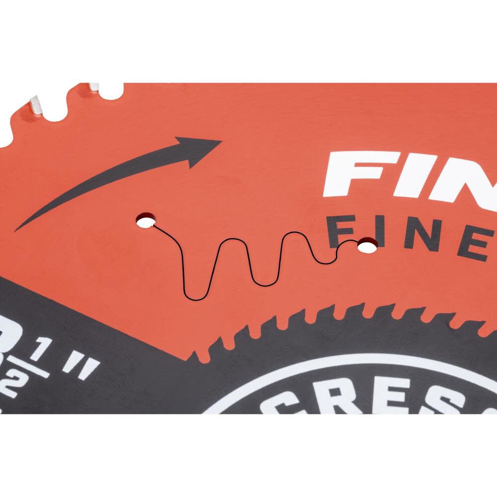 Crescent Circular Saw Blade 8 1/2in x 60 Tooth Fine Cut Fine Finishing, large image number 2
