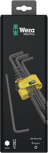 Wera Tools Imperial BlackLaser 950/9 Hex-Plus 1 SB L-Key Set 9pc, small image number 1