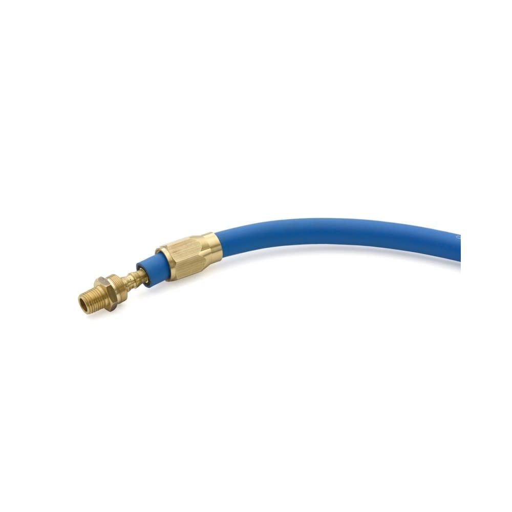 BluBird Fast Fix 3/8 Inch Air Hose Assembly Repair Fitting with 1/4 Inch Fixed, large image number 2