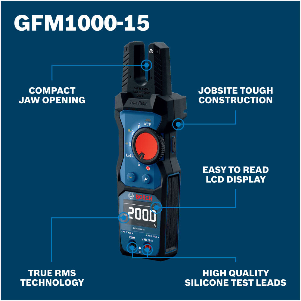 Bosch True RMS Fork Meter, large image number 2
