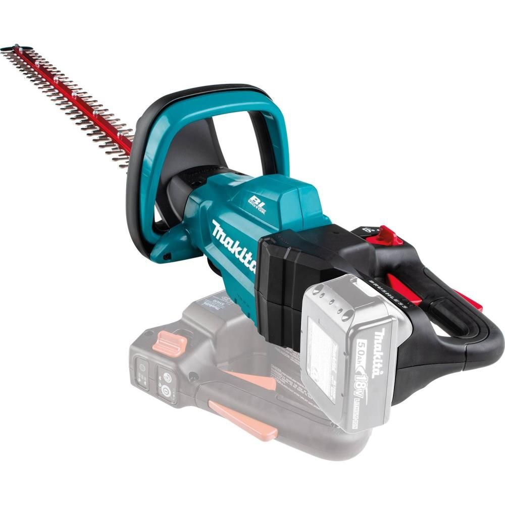 Makita 18V LXT Lithium-Ion Brushless Cordless 30in Hedge Trimmer (Bare Tool), large image number 7