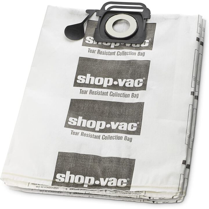Shop Vac 12-20 Gallon Tank Dry Tear Resistant Collection Bag 2pk