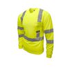 Radians ST21 Class 3 Long Sleeve T-Shirt with Max-Dri Hi-Vis 5X, small image number 1