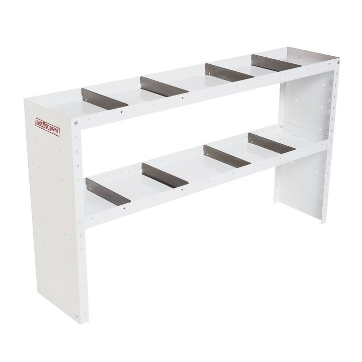 Weather Guard 2 Shelf Unit Heavy Duty Adjustable