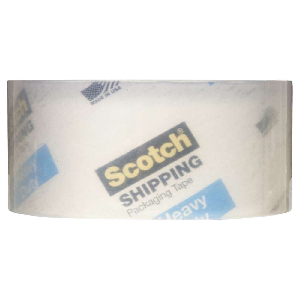 3M Scotch Shipping Packaging Tape 1.88in x 38.2yd Clear, large image number 2