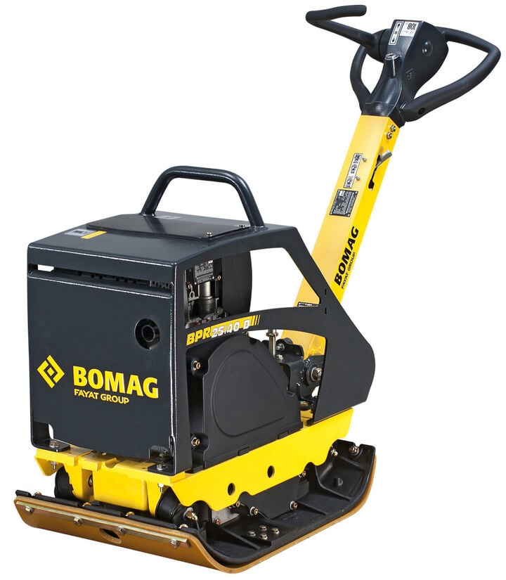 Bomag 15.7 Inch Reversible Vibratory Plate - Honda GX160 Engine