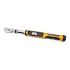 GEARWRENCH 3/8in Flex Head Electronic Torque Wrench with Angle 10-100 ft/Lbs, small image number 1