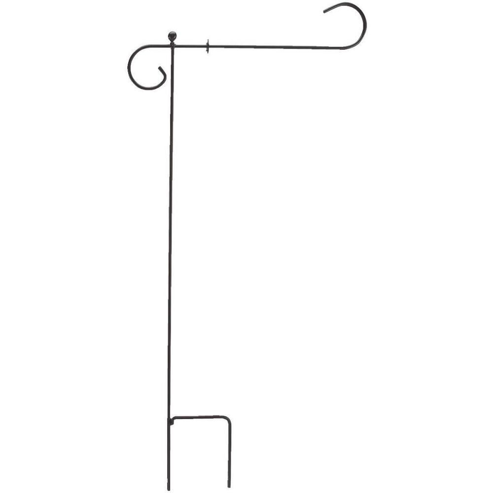 Valley Forge Flag 40 In. Length Black Painted Steel Garden Flag Holder, large image number 1