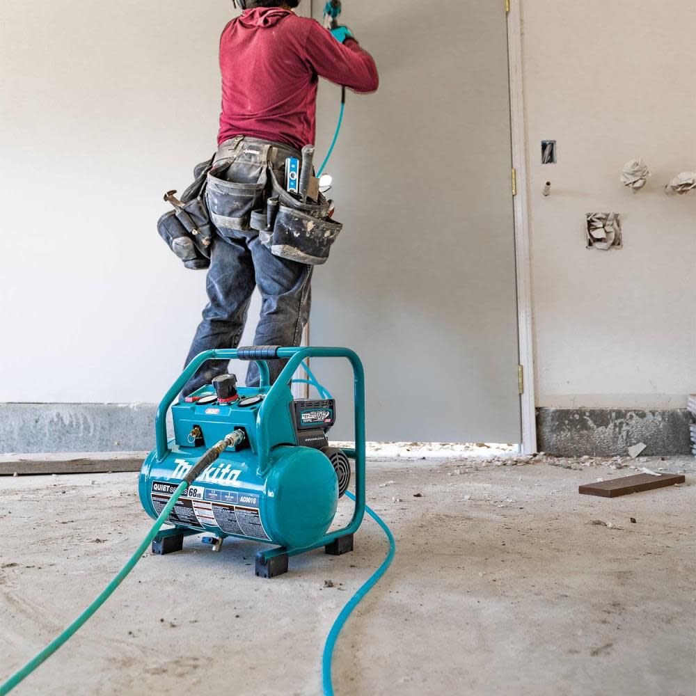 Makita 40V max XGT Brushless Cordless 2 Gallon Quiet Series Compressor Kit (4.0Ah), large image number 6