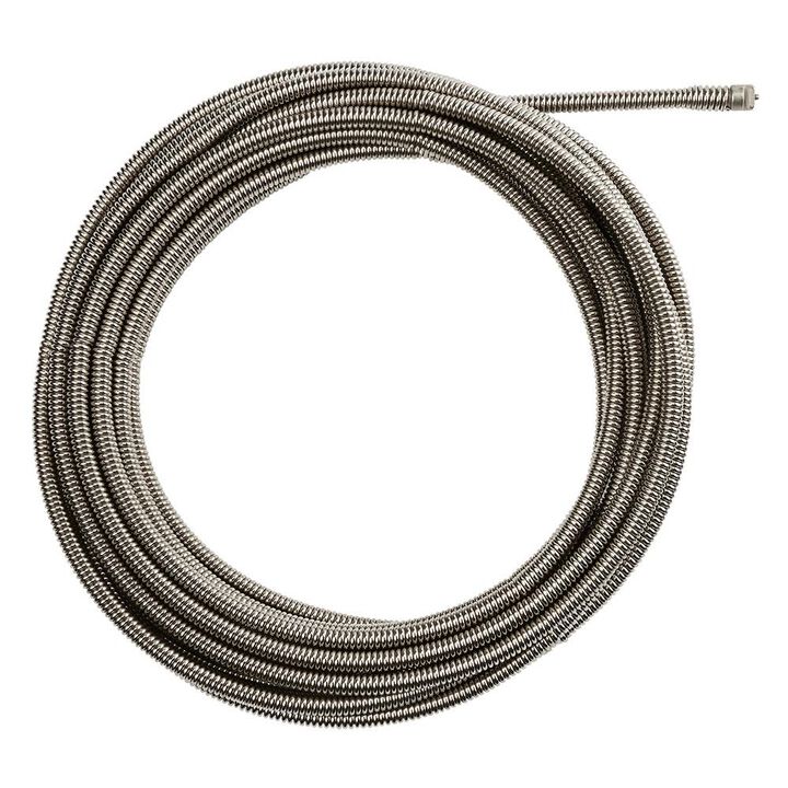 Milwaukee 3/8 in. x 35 ft. Inner Core Bulb Head Cable with Rust Guard Plating
